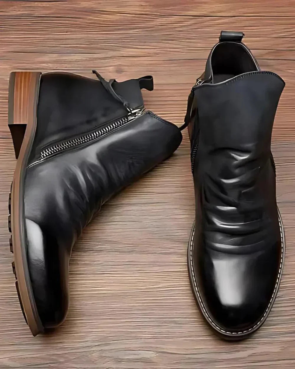 Leonardo™ - Leather Ankle Boots