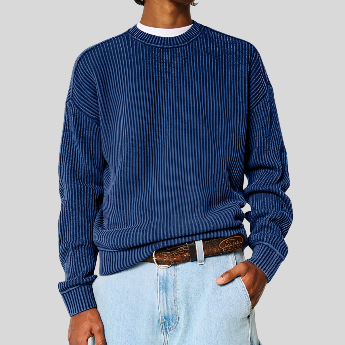 Leo™ - Men's versatile crew neck sweater