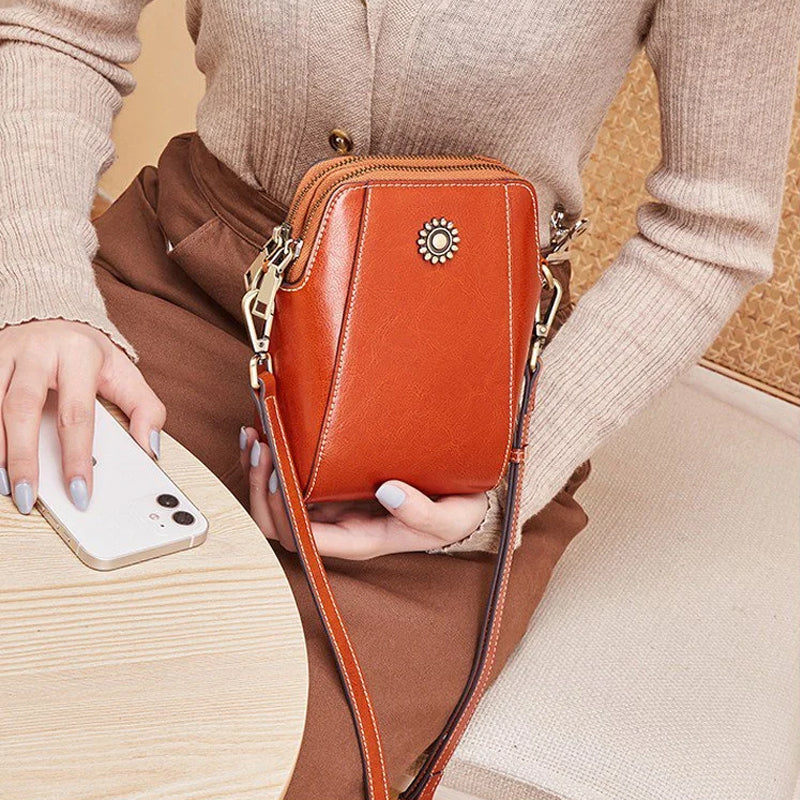 Imogen™ - Mini Stylish Soft Leather Crossbody Bag