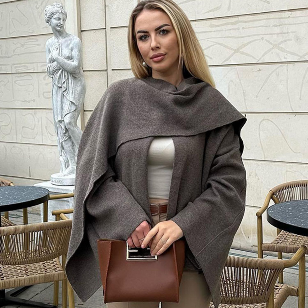 Amelia™ - Stylish Luxury Cape Coat