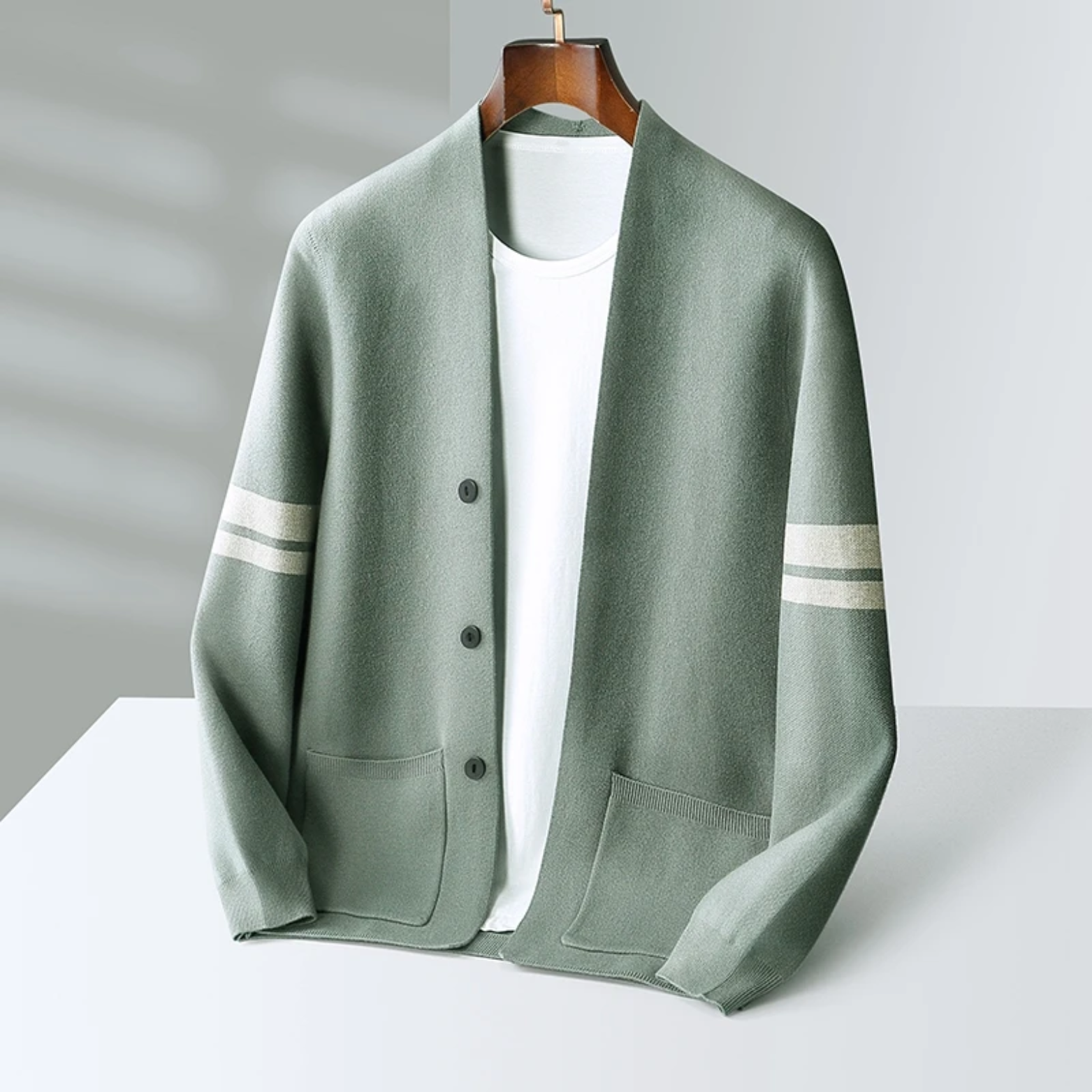 Ethan™ - Super Soft Cardigan Made Of High-Quality Virgin Wool