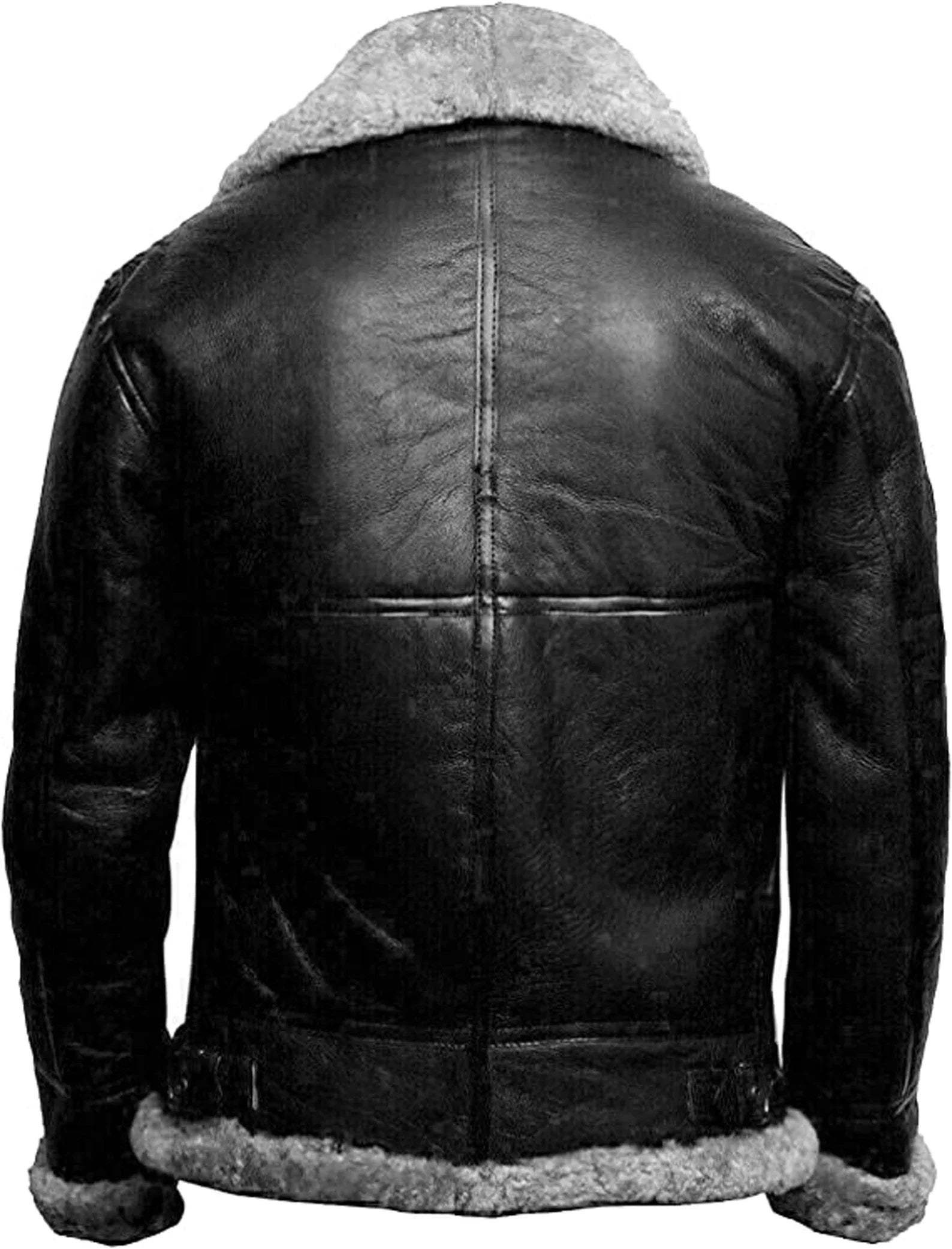 Max™ - Vegan Leather Winter Jacket