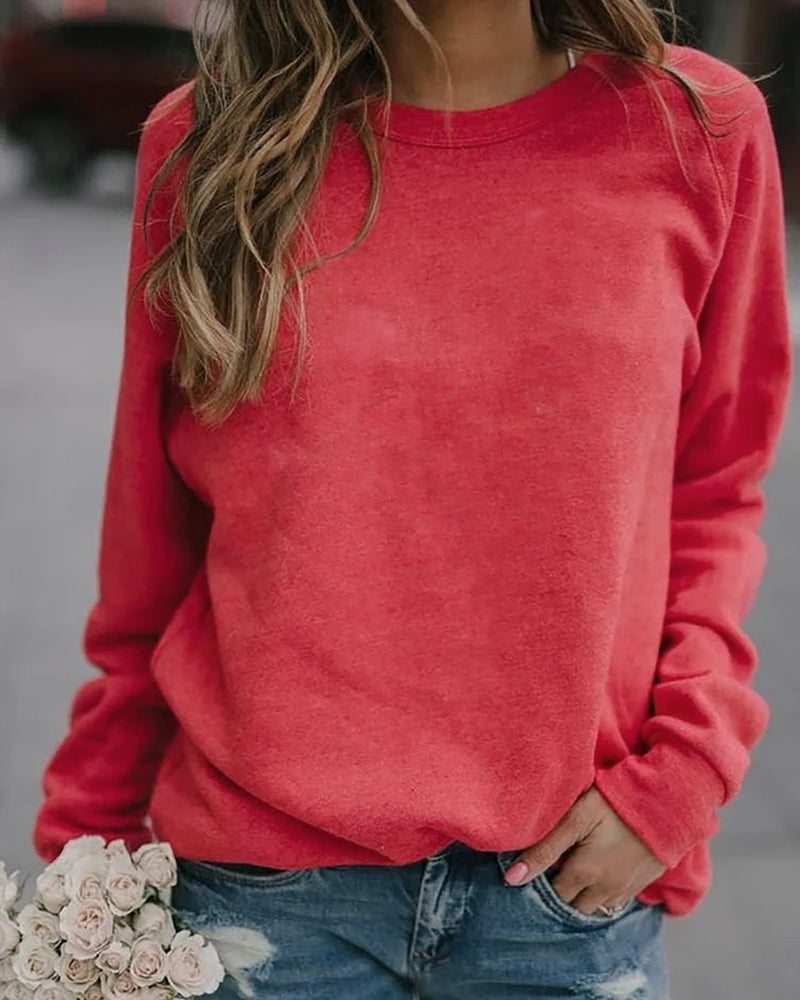 Ella™ - Stylish Comfortable Round Neck Sweatshirt