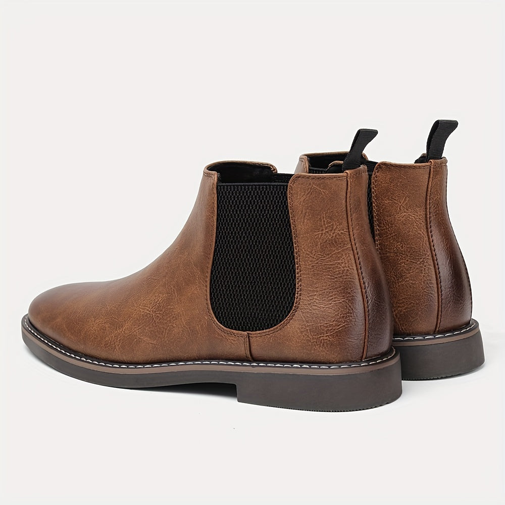 Harrington’s Refined Appeal | Round Toe Chelsea Boots