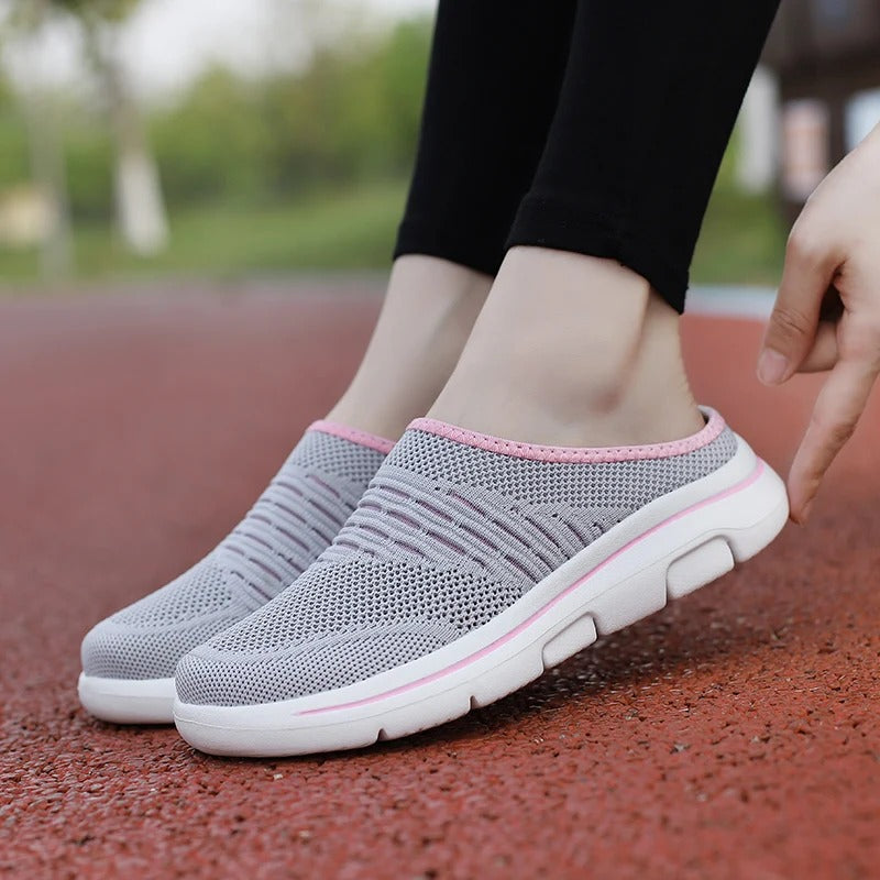 Breathable Soft Sole Casual Half Slippers for Woman