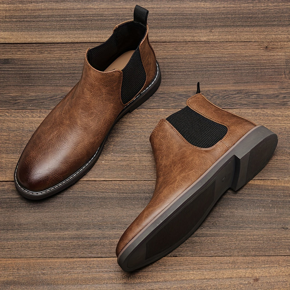 Harrington’s Refined Appeal | Round Toe Chelsea Boots