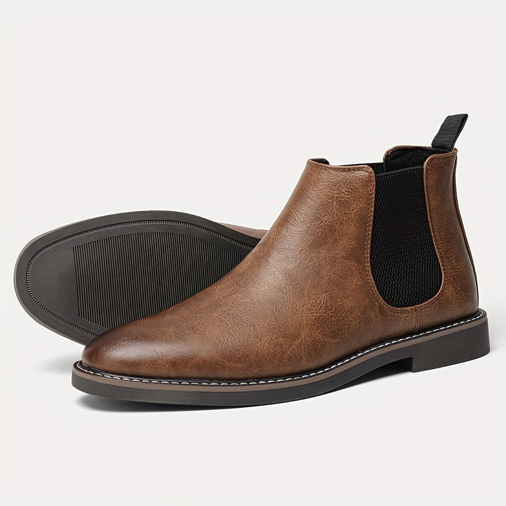 Harrington’s Refined Appeal | Round Toe Chelsea Boots