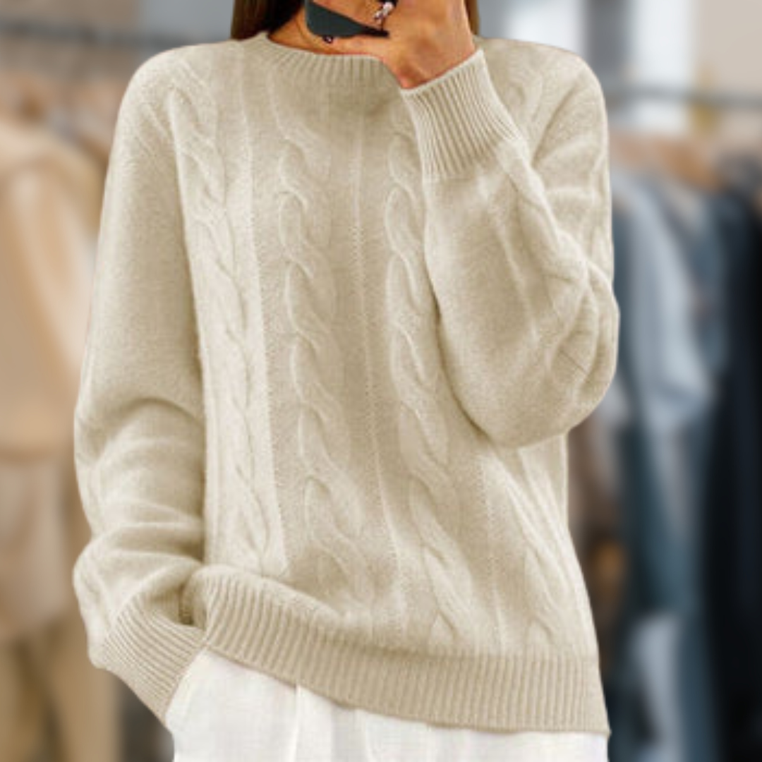 Charlotte™ - Knitted Soft Cashmere Sweater