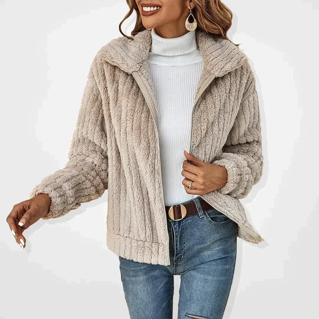 Sophia™ - Casual Plushy Soft Cardigan