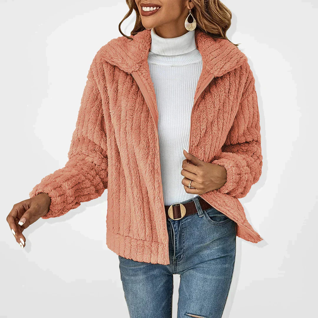 Sophia™ - Casual Plushy Soft Cardigan