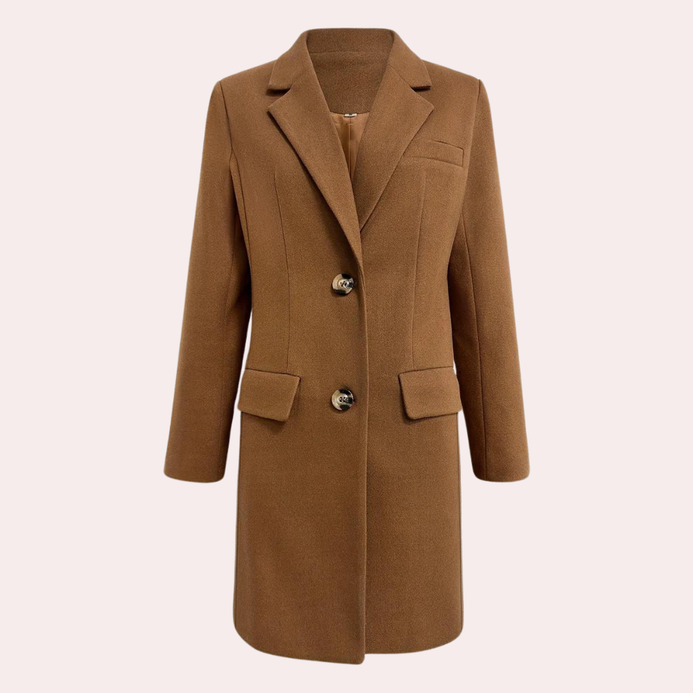 Amelia | Elegant Longline Coat