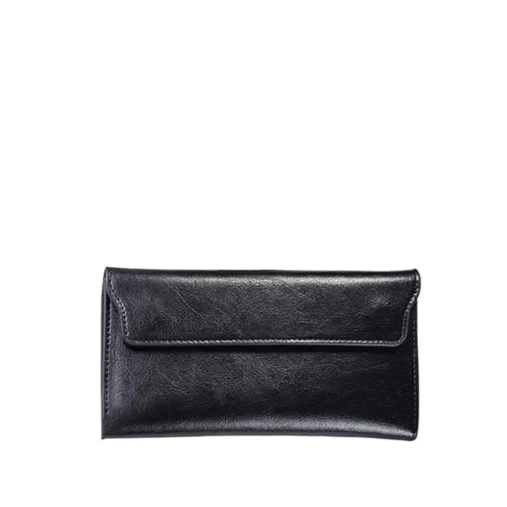 Classic Fold-over Wallet with Magnetic Flap