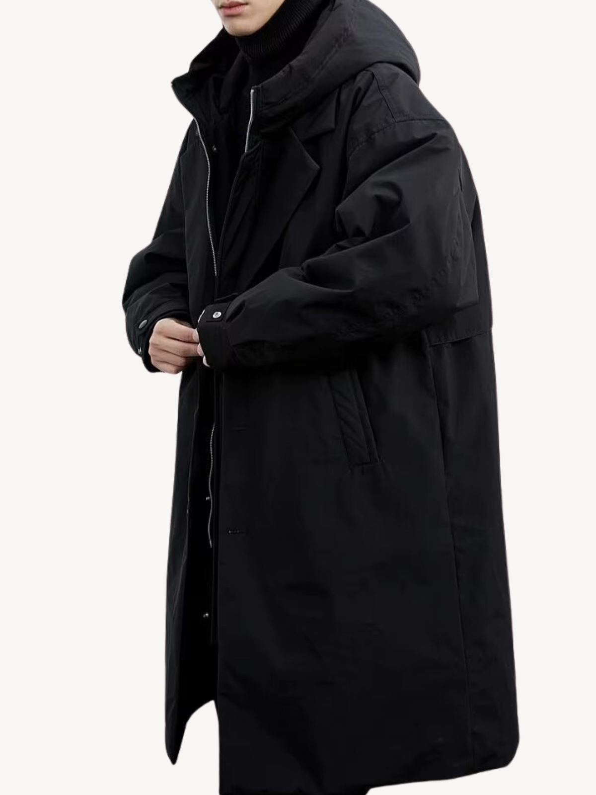 Marcus™ | Classic Hooded Trench Coat