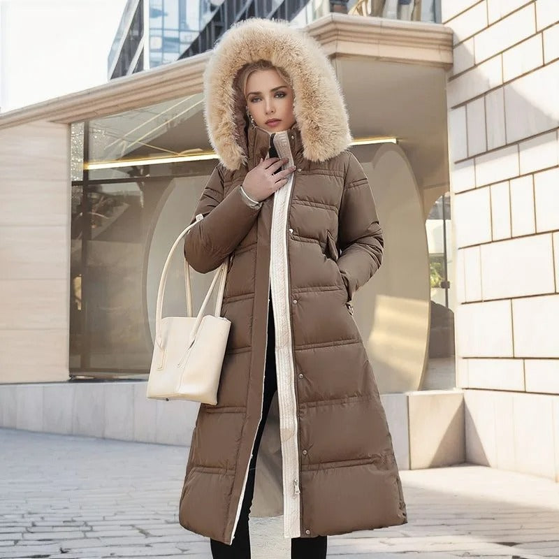 Lily™ - Luxurious Winter Parka With Fur Hood