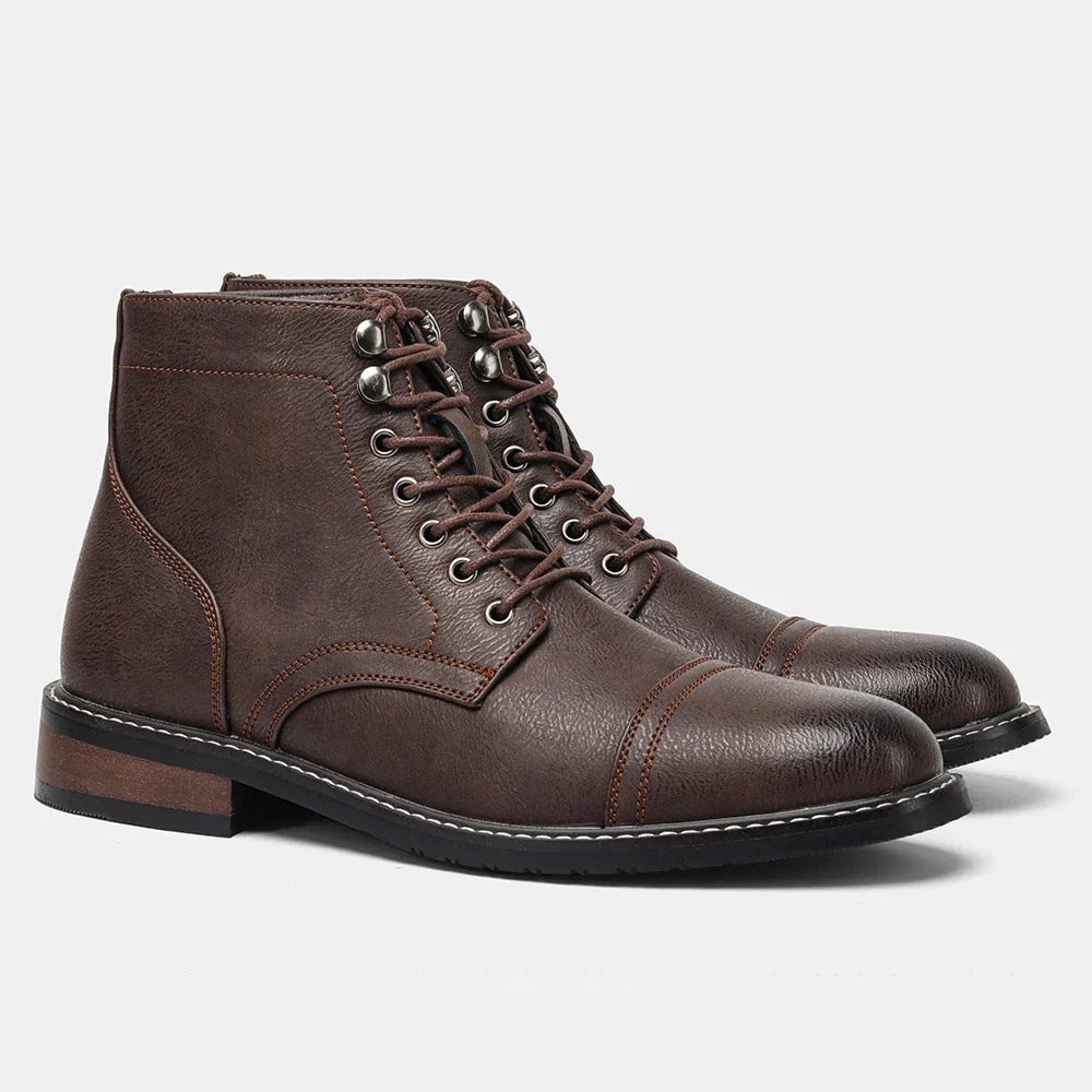 Vanguard’s Bold Edge | Cap-Toe Derby Boots