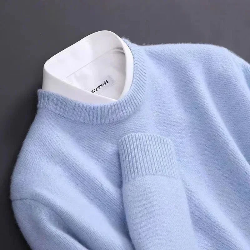 Thomas™ - Stylish Soft Solid Color Comfortable Pullover