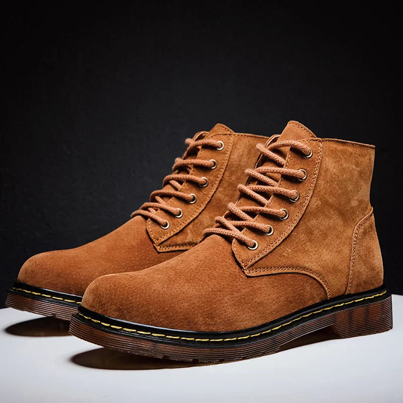 Trailblazer’s Rugged Comfort | Suede Boots