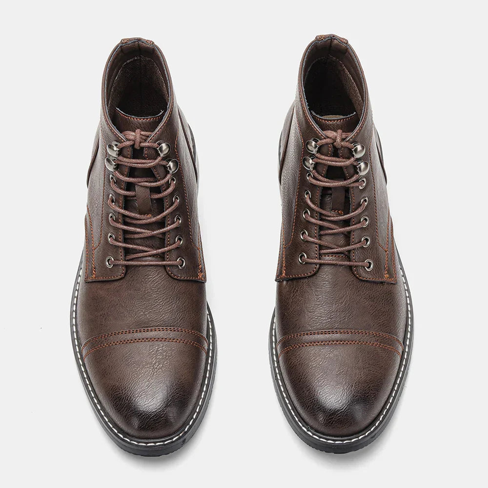 Vanguard’s Bold Edge | Cap-Toe Derby Boots