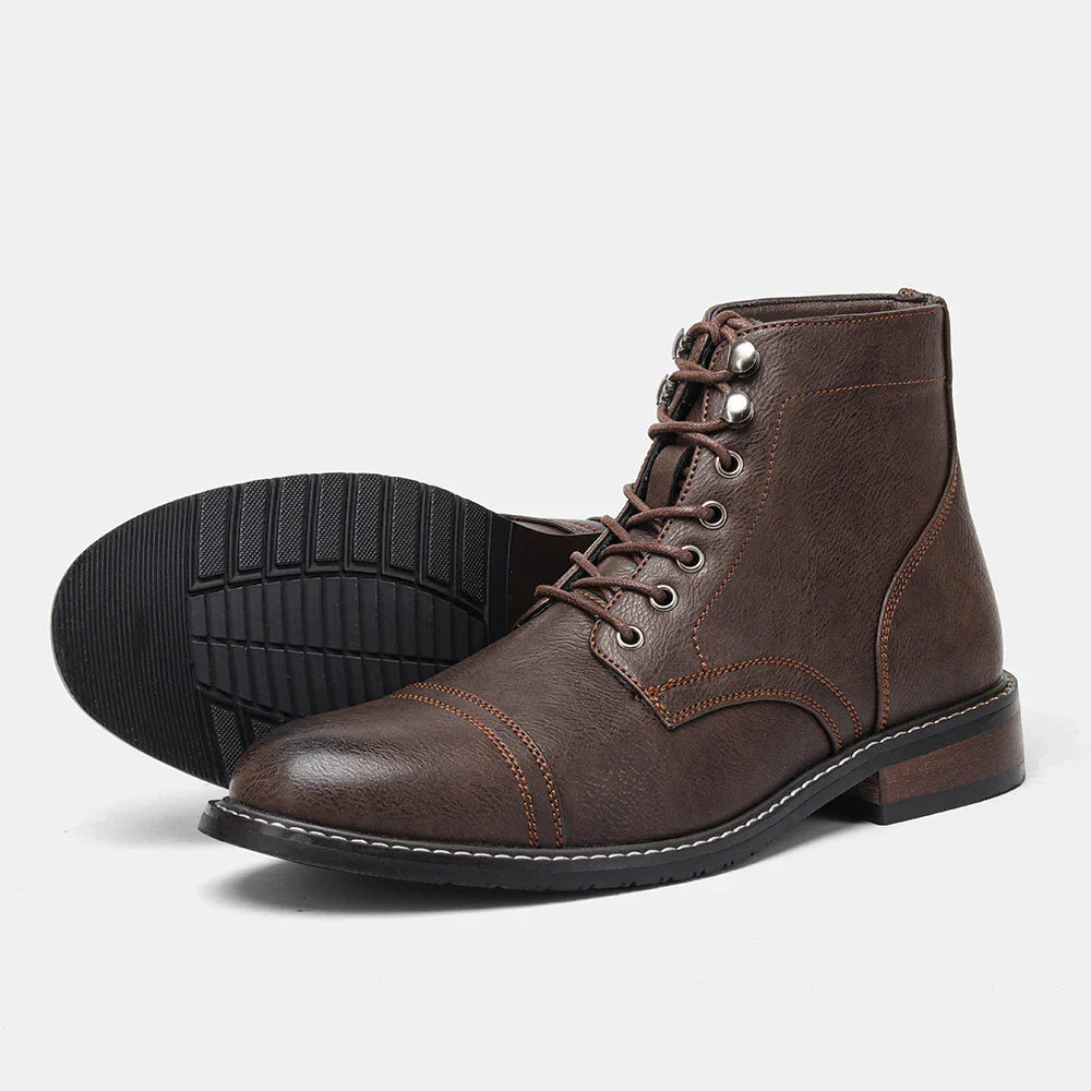 Vanguard’s Bold Edge | Cap-Toe Derby Boots