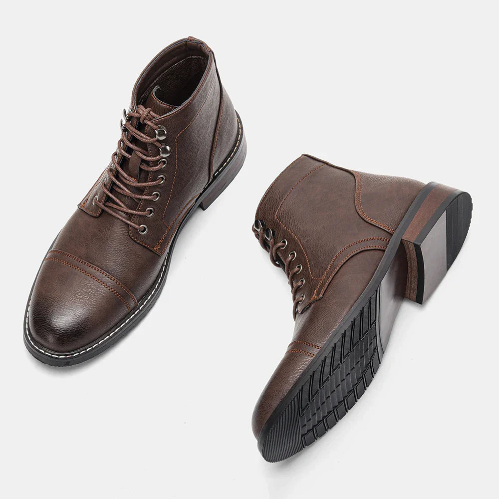 Vanguard’s Bold Edge | Cap-Toe Derby Boots