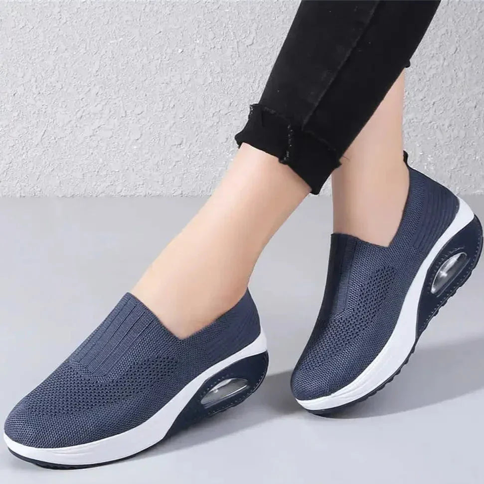 Lily Comfort - Breathable Wedge Heel Orthopedic Shoes for Women