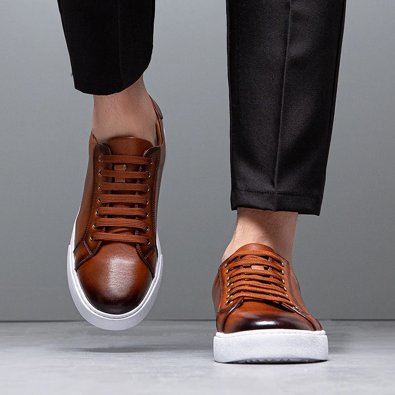 Franco™ - Comfortable Leather Sneaker