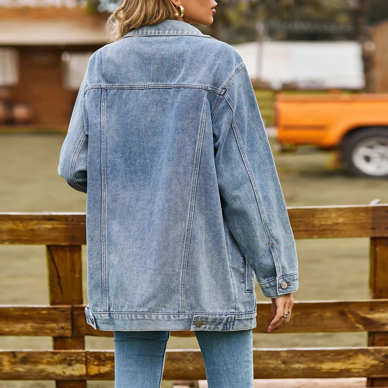 Mia™ - Classic Elegant Country Denim Jacket