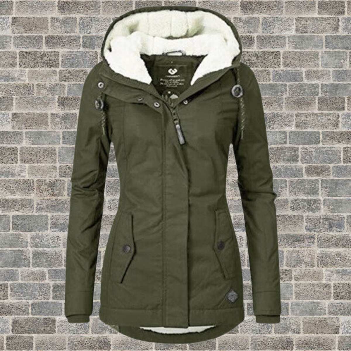 Daisy™ - Stylish Oversized Parka Jacket with Fleece Hood