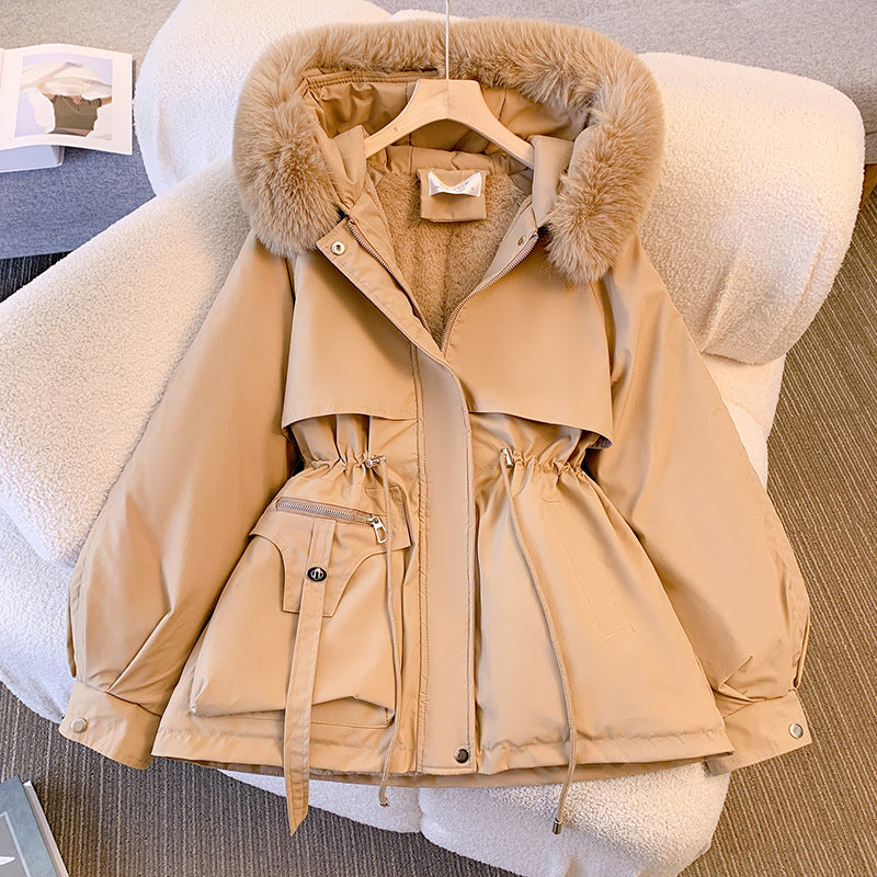 Florence™ - Elegant Fur Hooded Winter Coat