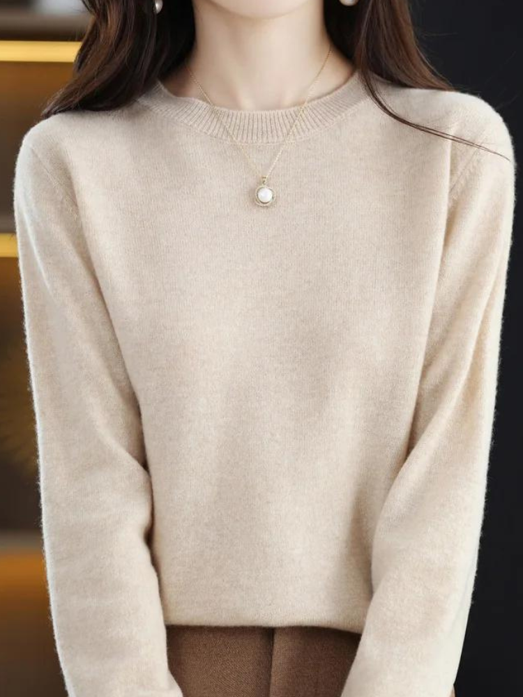 Addison™ - Stylish Long Sleeve Knitted Sweater