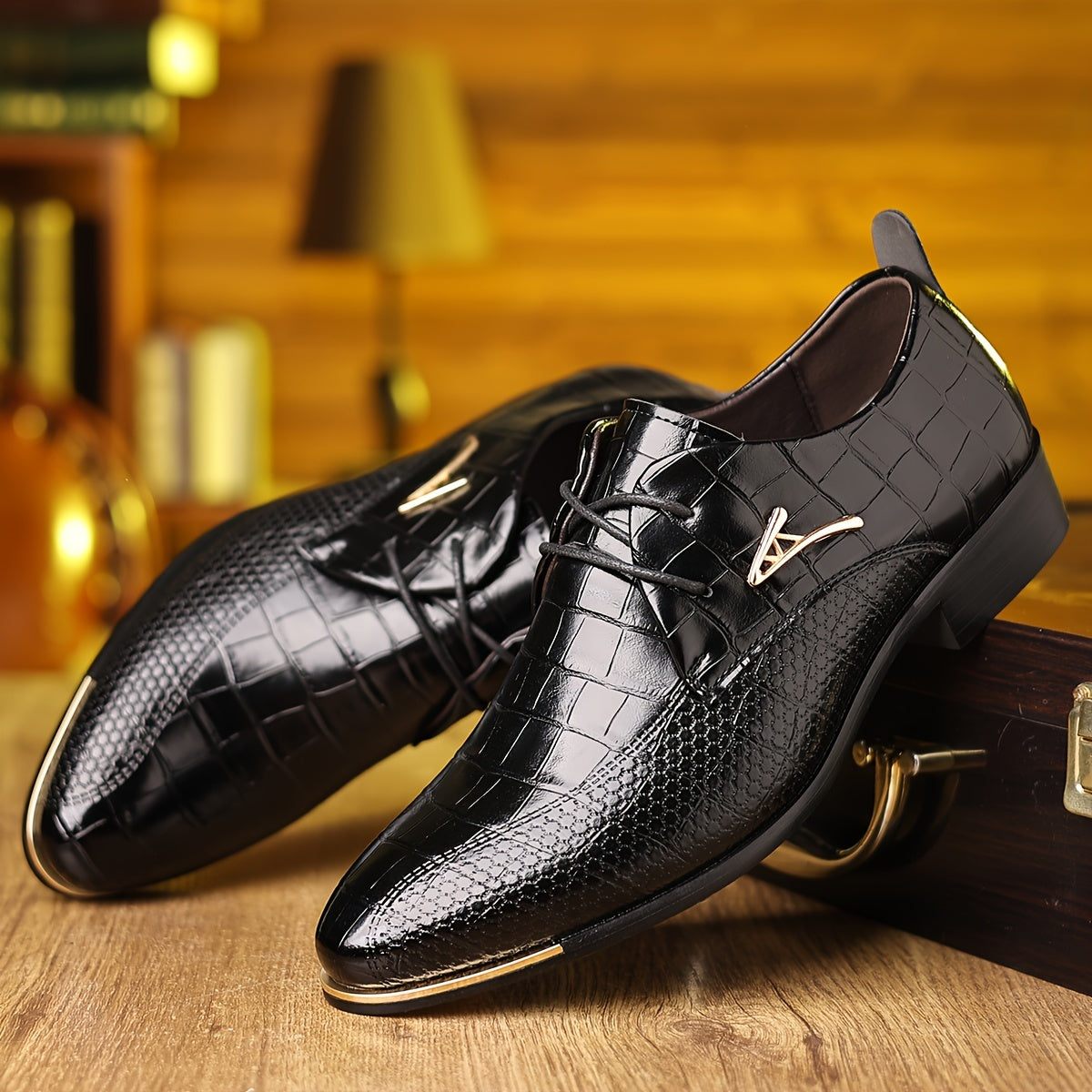 Langford Vintage Appeal | Leather Oxford Shoes