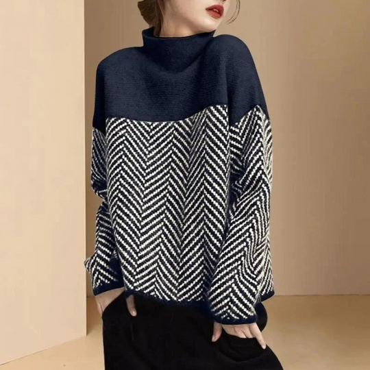 Abigail ™- Comfortable High Neck Cashmere Soft Sweater