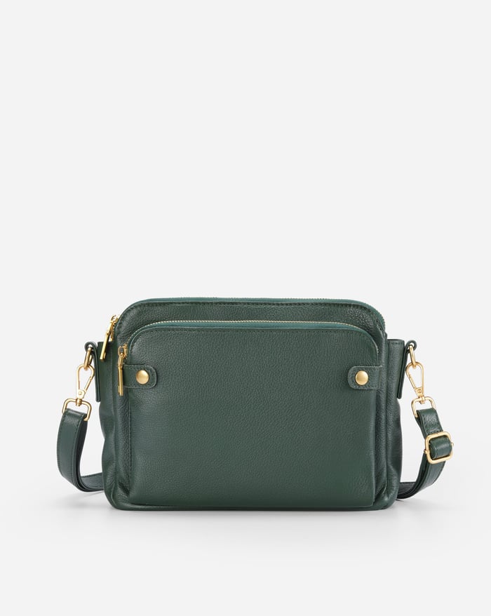 Amelia™ - Handmade Vegan Leather Crossbody Shoulder Bag