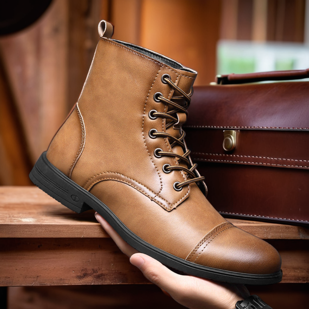 Horizon’s Premium Comfort | Genuine Leather Boots