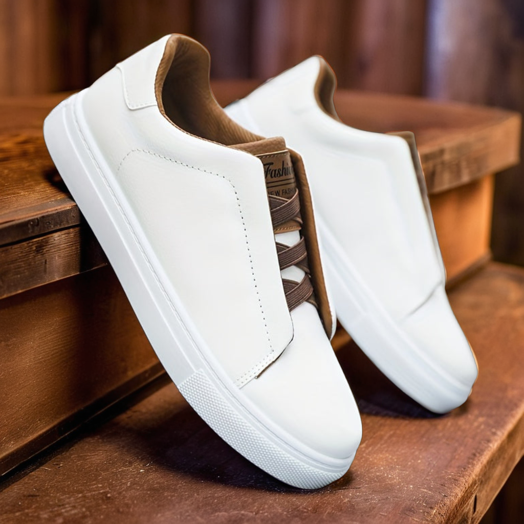 David's Timeless Sneakers | Soft Leather Comfort