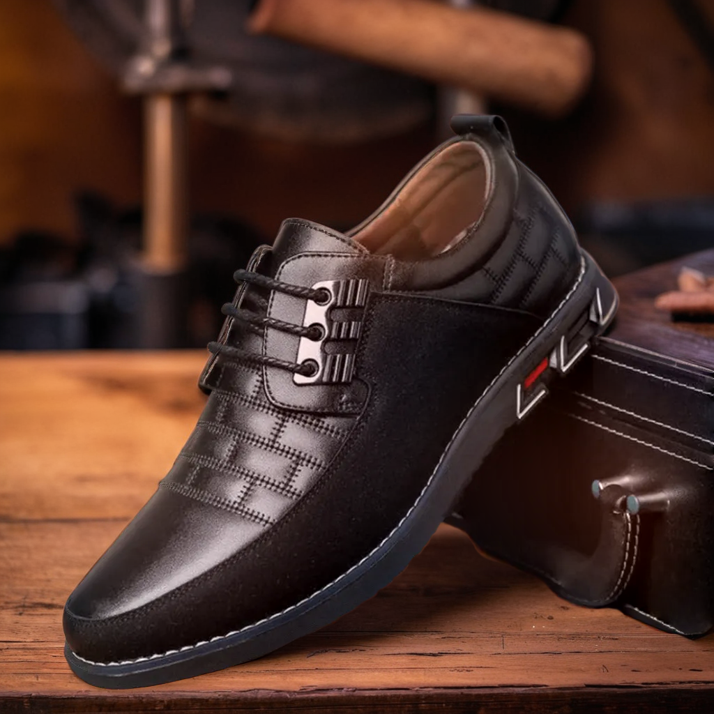 David's No-Stripe Oxford | Refined Leather Dress Shoes