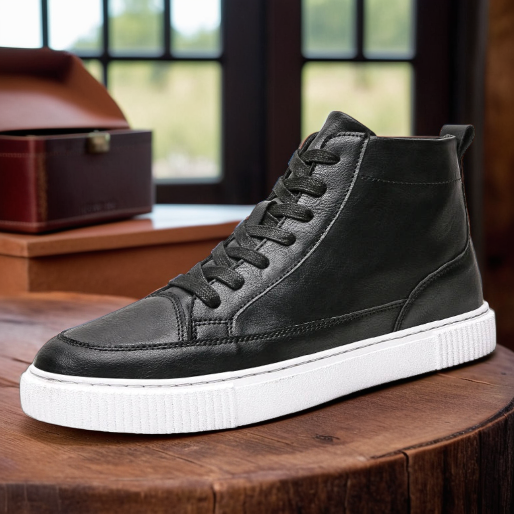 Urban Trek Leather Sneakers