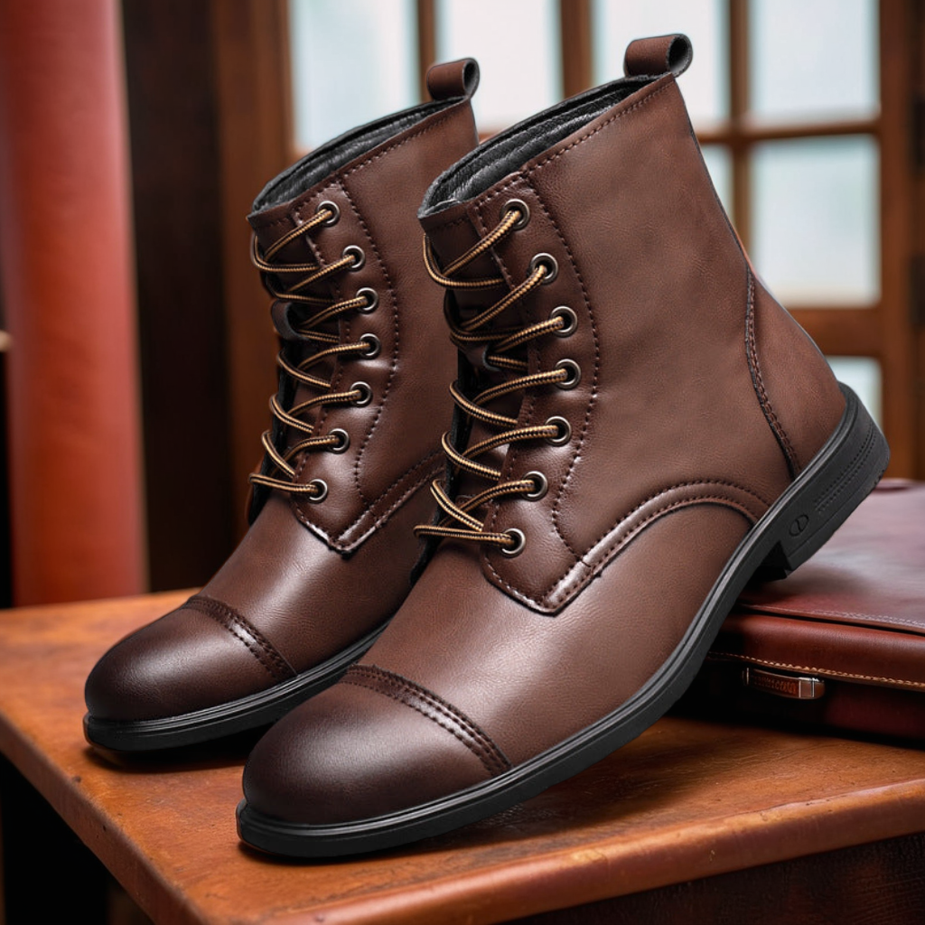 Horizon’s Premium Comfort | Genuine Leather Boots