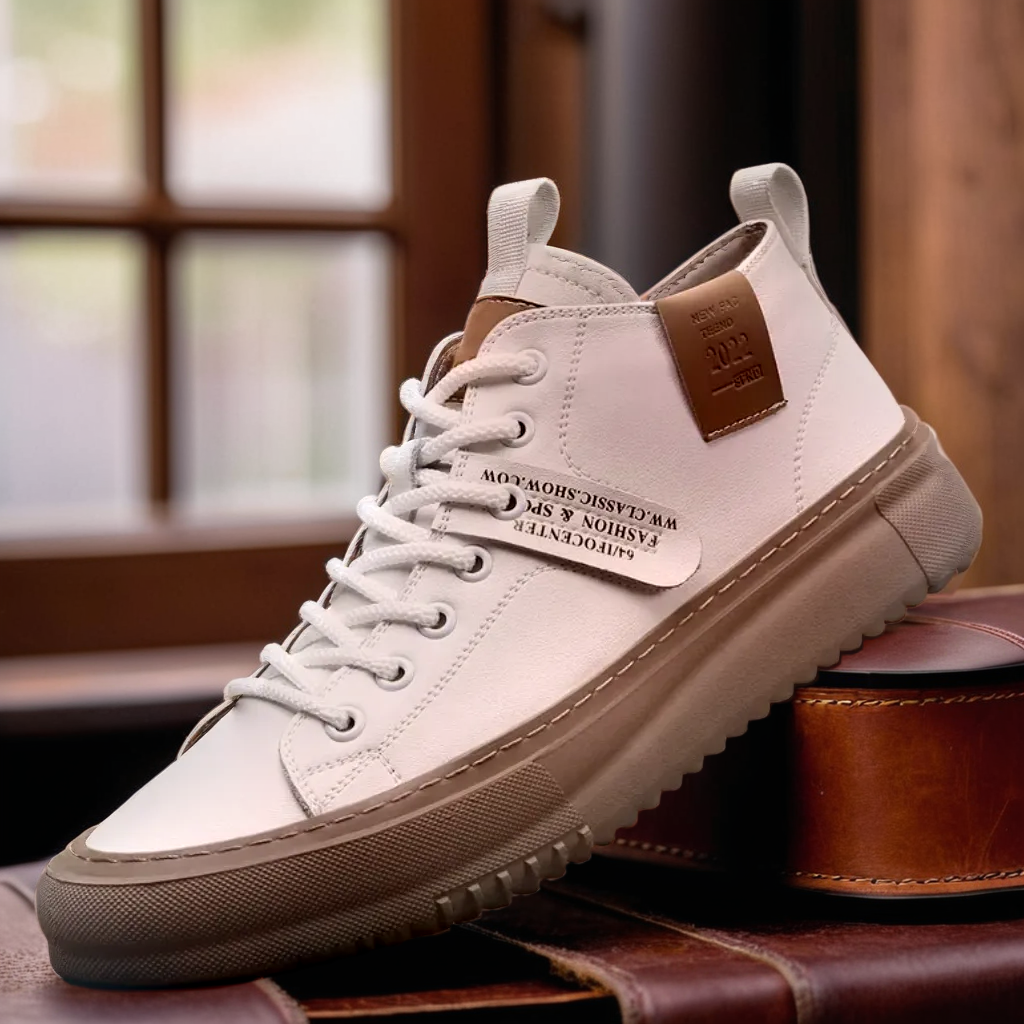 Camden's Everyday Essentials | Leather Sneakers