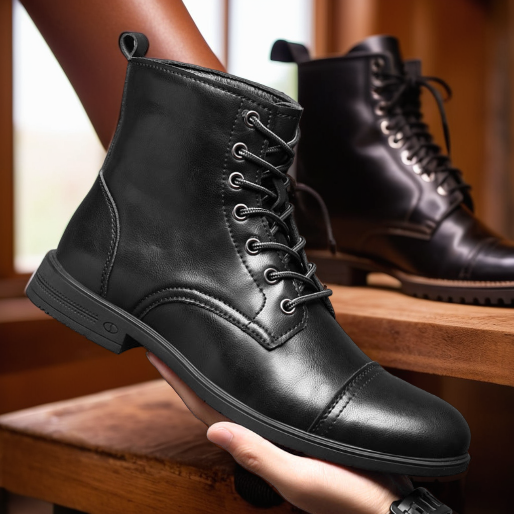 Horizon’s Premium Comfort | Genuine Leather Boots