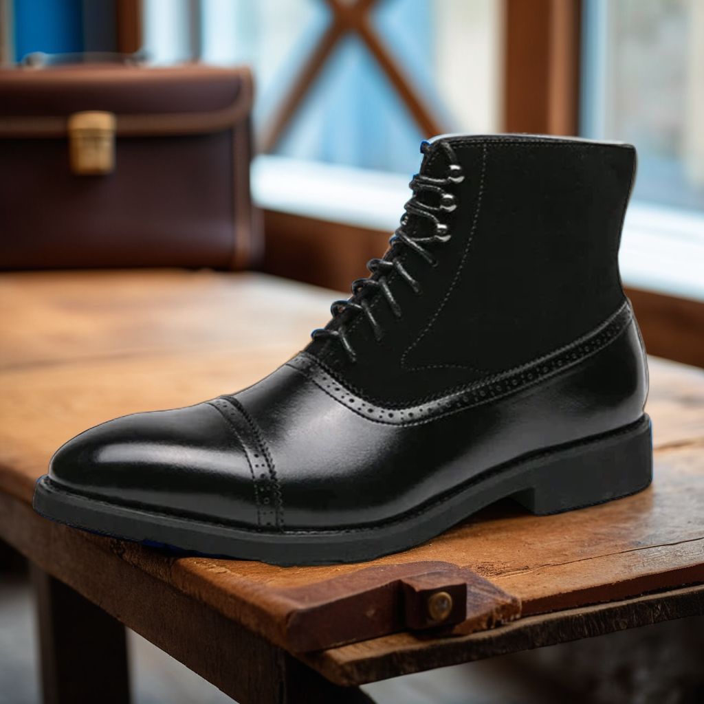 Eclipse’s All-Season Staple | Lace-Up Leather Boots