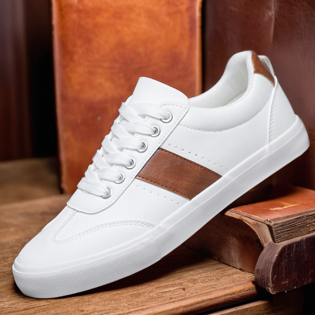 Stride Sophisticated Comfort | Leather Sneakers