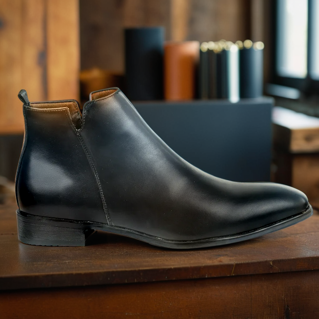 Sterling’s Timeless Appeal | Zipper Chelsea Boots