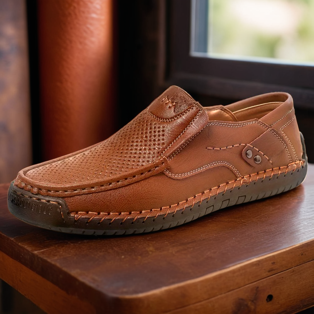 Ventura’s Refined Casual | Microfiber Loafers