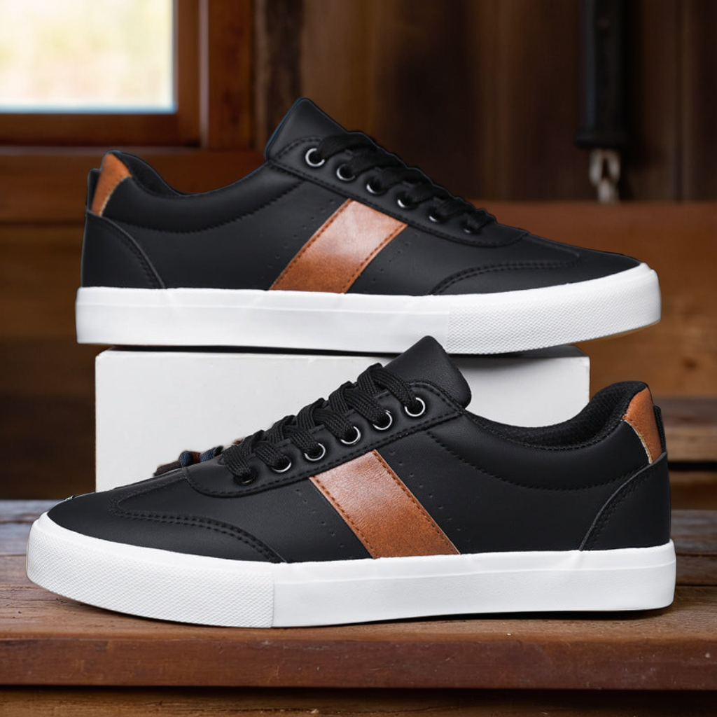 Stride Sophisticated Comfort | Leather Sneakers