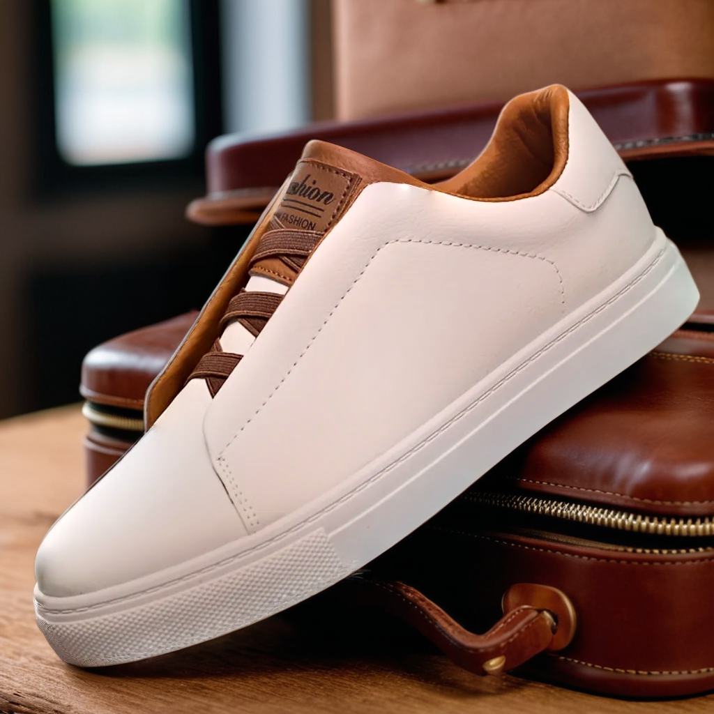 David's Timeless Sneakers | Soft Leather Comfort