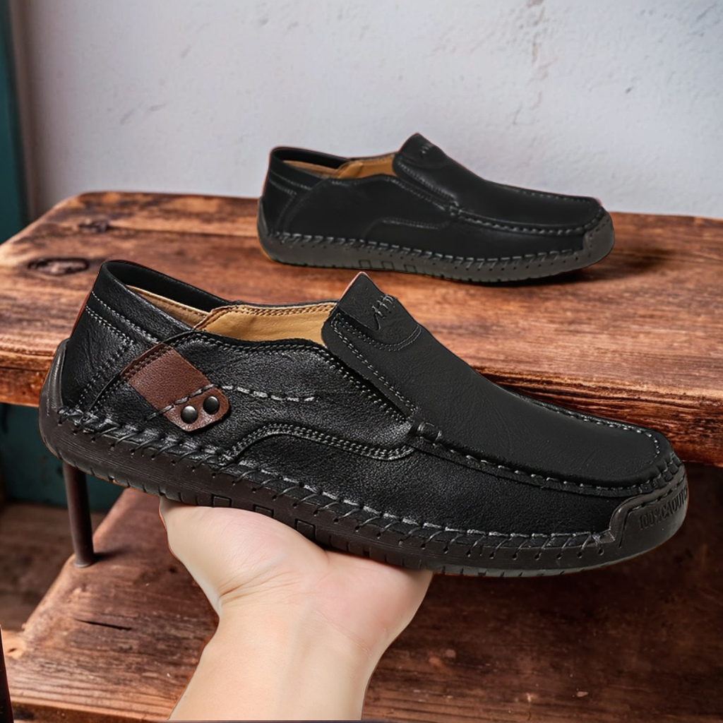 Ventura’s Refined Casual | Microfiber Loafers