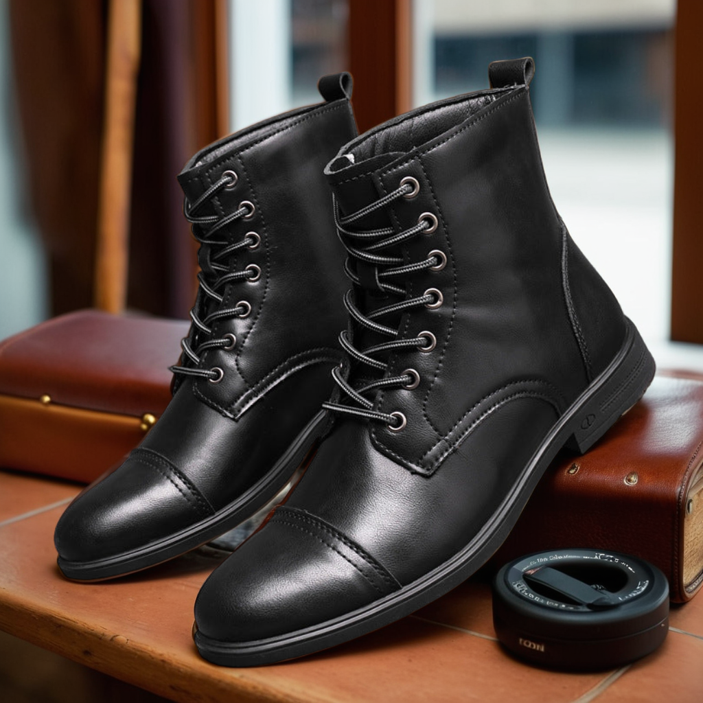 Horizon’s Premium Comfort | Genuine Leather Boots