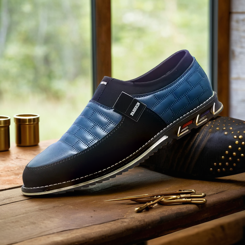 Oxford Derby™ Slip-On | Refined Leather Loafers