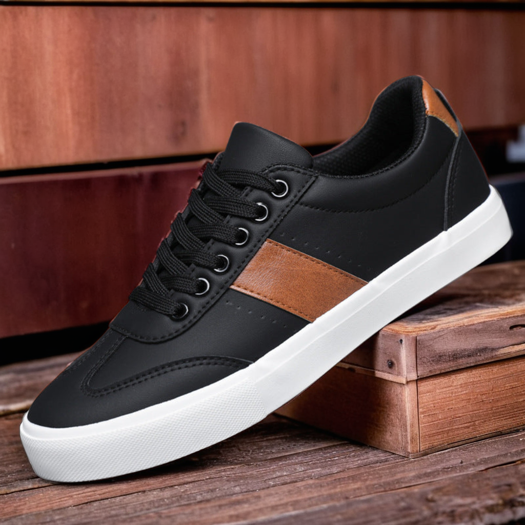 Stride Sophisticated Comfort | Leather Sneakers